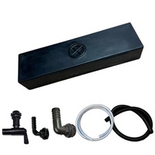 58 Litre Plastic Waste Water Tank Kit for Campervans, Motorhomes or Caravans