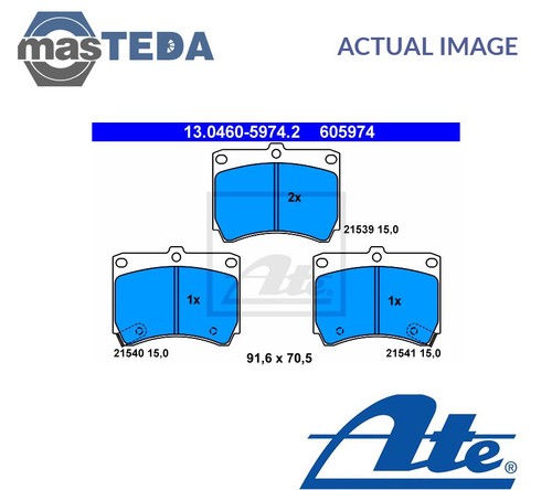 130460 59742 brake pads set - brake,