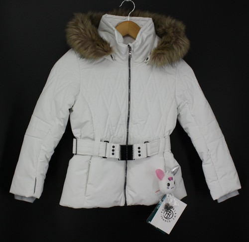 Poivre blanc girls rose jacket - blanc,