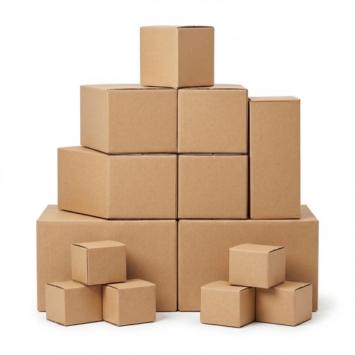 Single wall cardboard shipping - single,