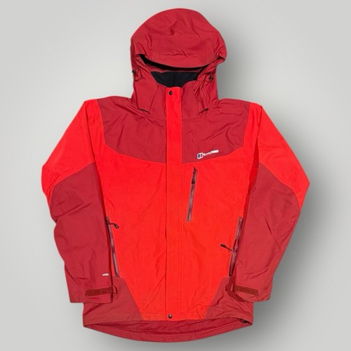 Mens red berghaus hydroshell - red,