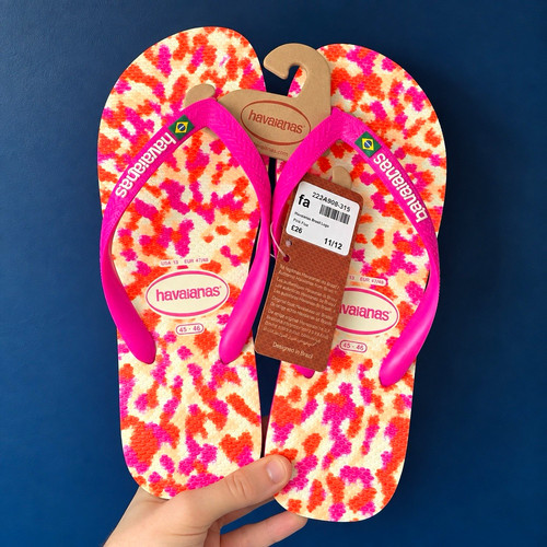 Havaianas brasil pink orange - brasil,