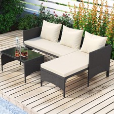 Balck shape corner sofa - l-shape,