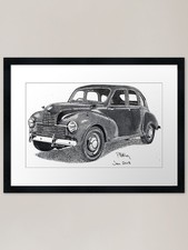 Jowett Javelin Framed Art