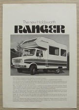 LEYLAND HOLDSWORTH RANGER MOTOR CARAVAN Sales Leaflet 1970s