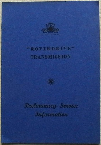 Roverdrive transmission car - transmission,