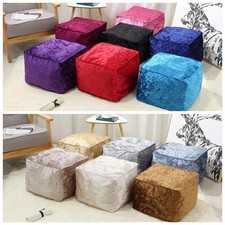 Luxury Crushed Velvet Bean Bag
