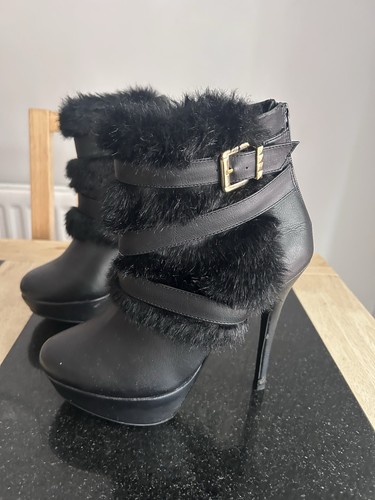 New look black faux leather - look,