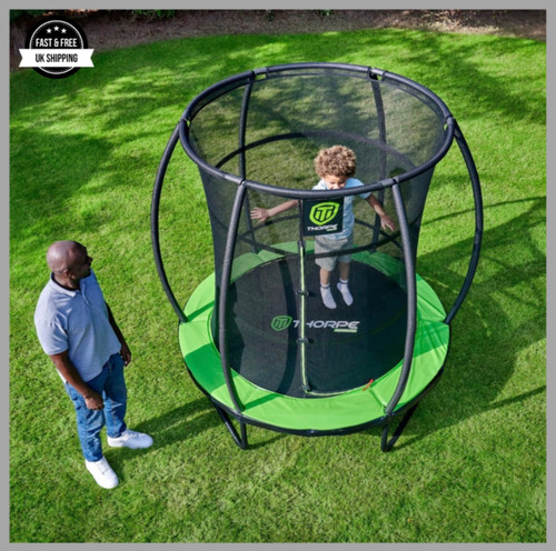 6ft thorpe trampoline with - thorpe,
