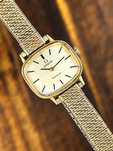 Omega genève ladies gold - ladies, gold-tone