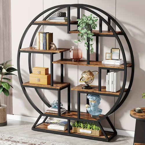 Inch round bookshelf - inch,