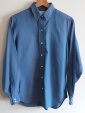 TM LEWIN Jermyn St - LADIES BLUE REGULAR FIT SHIRT  Size 12