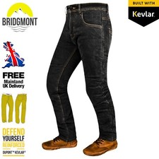 Mens Motorcycle Motorbike Denim Jeans Biker Pant Made with Kevlar CE Armour