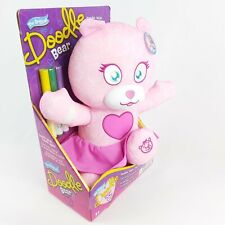 Doodle Bear 14" Plush Bear & 3