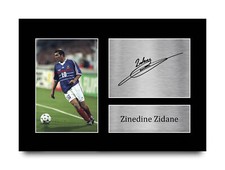 Zinedine Zidane A4 France Gift