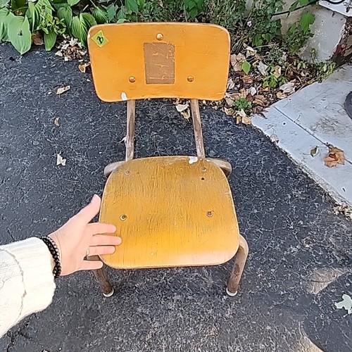 Vintage childs wood - vintage, school