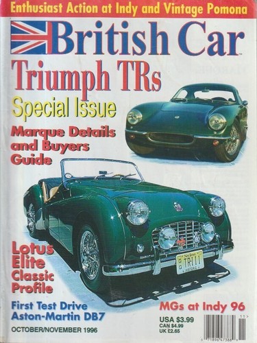 British car magazine - , triumph