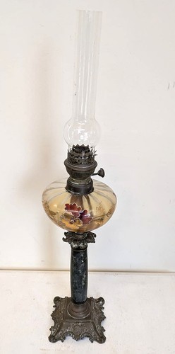 Antique french oil - antique, with