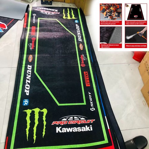 Bike racing mat workshop - bike,