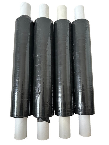 Black pallet wrap 17mu 400mm - black,