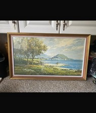 Extremely rare large oil - rare,