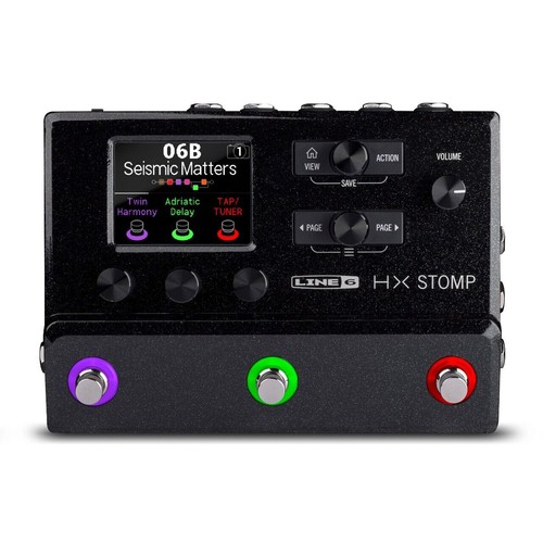 Line stomp multi effects - 6, multi-effects