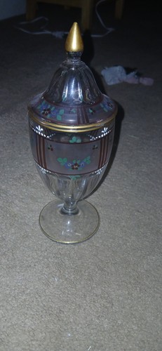 Antique heisy glass candy - heisy,