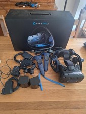 HTC VIVE Pro 2 (Full VR Kit) - Virtual Reality Headset - 120Hz - 120˚ FoV - IPD