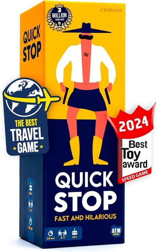 Quickstop hilarious card - a,