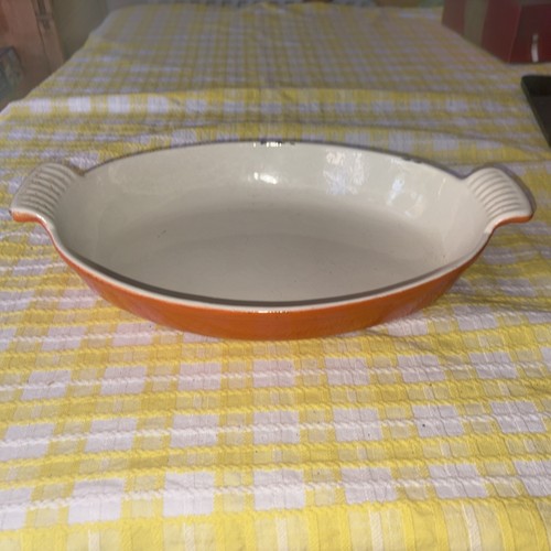 Large oval gratin dish - gratin,