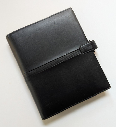 Filofax strata black - filofax, a5