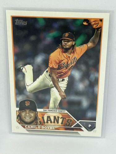 Camilo doval 2023 topps - doval,