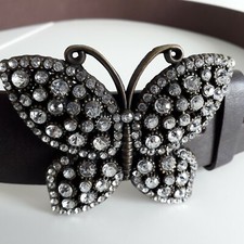 Brown Faux Leather Belt