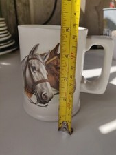 Vintage Arthur Wood Mug Horses