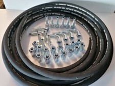 Reusable Hydraulic Hose Fitting - Hose Repair Kit 1/4" bsp, 3/8" bsp, 1/2" bsp.