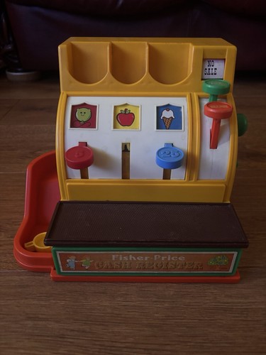 Vintage fisher price toy cash - fisher-price,
