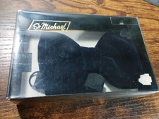 St Michael Bow Tie Navy Blue