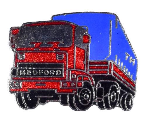 Vintage old bedford lorry - old,