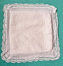 Dunelm Soft Lilac Pink Lace