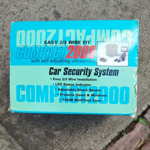 Easy fit car alarm compact - fit,