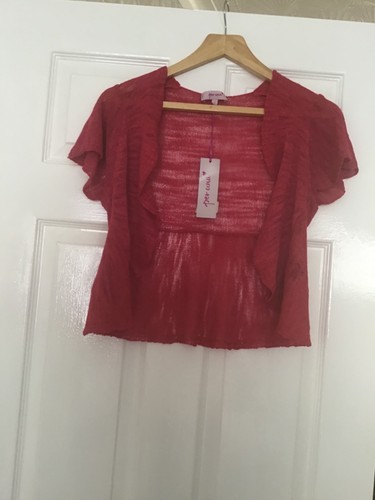 Ladies rasperry shrug size - shrug, 12