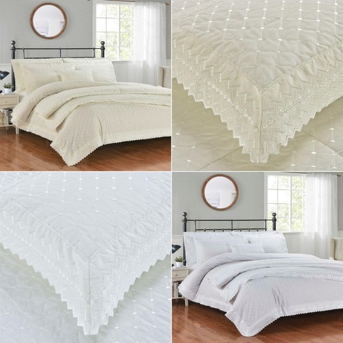 Broderie anglais duvet - anglais, cover