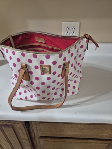 Dooney bourke pink and - dooney, white
