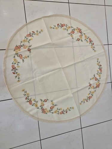 Vintage linen hand - linen, embroidered