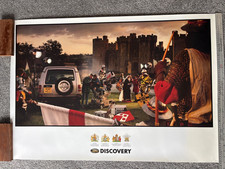 Land Rover Discovery Original Showroom Poster