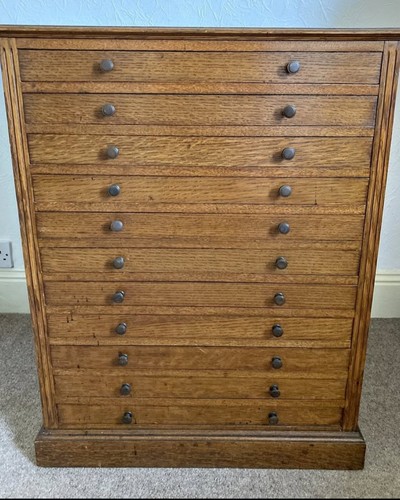 Edwardian oak eleven - edwardian,