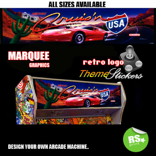 Crusin usa graphic arcade - crusin,