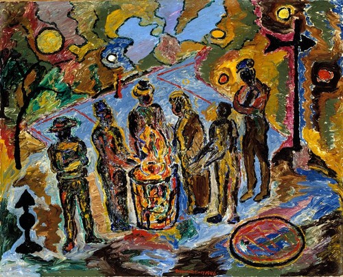 Beauford delaney can fire in - :,