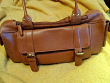 Brown Leather Edwardian Style
