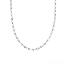 Daisy London Chunky Linked Chain Necklace in Sterling Silver - NB8008_SLV